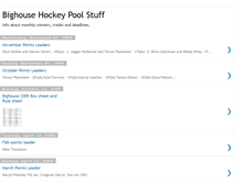 Tablet Screenshot of bighousehockey.blogspot.com