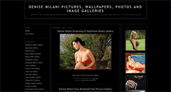 Desktop Screenshot of denisemilani-galleries.blogspot.com