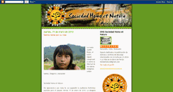Desktop Screenshot of homoetnatura.blogspot.com