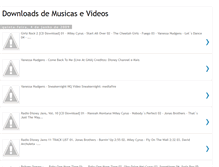 Tablet Screenshot of downloadsdemusicasevideos.blogspot.com