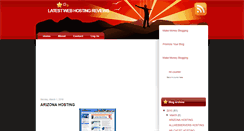 Desktop Screenshot of latestwebhostingreviews.blogspot.com