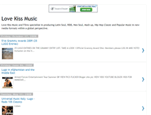 Tablet Screenshot of lovekissmusic.blogspot.com
