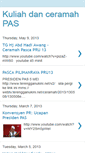Mobile Screenshot of kuliahceramahpas.blogspot.com