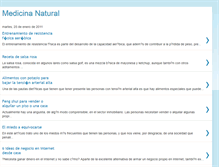 Tablet Screenshot of medicina-natural-salud.blogspot.com