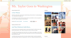 Desktop Screenshot of mstaylorgoestowashington.blogspot.com