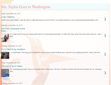 Tablet Screenshot of mstaylorgoestowashington.blogspot.com