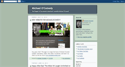 Desktop Screenshot of michaelocomedy.blogspot.com