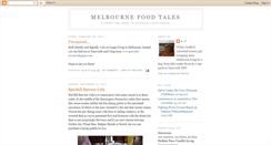 Desktop Screenshot of melbournefoodtales.blogspot.com