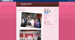 Desktop Screenshot of ngodivineworld.blogspot.com