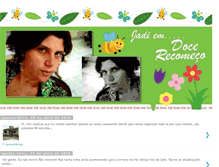 Tablet Screenshot of docerecomeco.blogspot.com