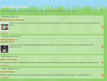 Tablet Screenshot of naturallyhome.blogspot.com