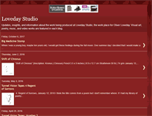 Tablet Screenshot of lovedaystudio.blogspot.com
