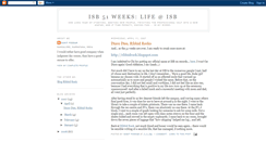 Desktop Screenshot of isb2007.blogspot.com