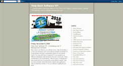 Desktop Screenshot of helpdesksoftware101.blogspot.com