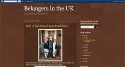 Desktop Screenshot of belangersintheuk.blogspot.com