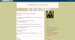 Desktop Screenshot of goodsoilcentral.blogspot.com