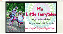 Desktop Screenshot of mylittlefairytales.blogspot.com