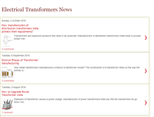 Tablet Screenshot of electricaltransformersnews.blogspot.com