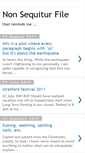 Mobile Screenshot of nonsequiturfile.blogspot.com