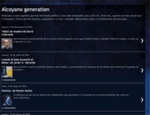 Tablet Screenshot of generaciondelalcoyano.blogspot.com