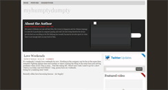 Desktop Screenshot of myhumptydumpty.blogspot.com
