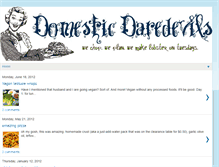 Tablet Screenshot of domesticdaredevils.blogspot.com