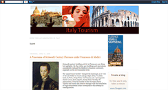 Desktop Screenshot of italytourism.blogspot.com