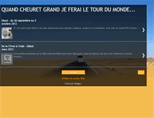Tablet Screenshot of cheurettrotters.blogspot.com