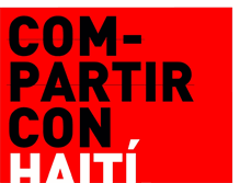 Tablet Screenshot of compartirconhaiti.blogspot.com