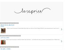 Tablet Screenshot of lecapricebyizaro.blogspot.com