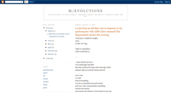 Desktop Screenshot of mrevolutions.blogspot.com