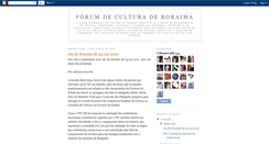 Desktop Screenshot of forumdeculturarr.blogspot.com
