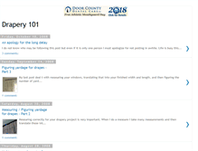 Tablet Screenshot of drapery101.blogspot.com