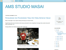 Tablet Screenshot of amsstudiomasai.blogspot.com