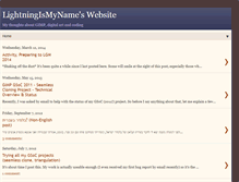 Tablet Screenshot of lightningismyname.blogspot.com