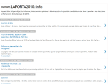 Tablet Screenshot of laporta2010info.blogspot.com