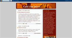 Desktop Screenshot of cafeconletrasaulaescritores.blogspot.com
