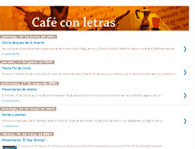 Tablet Screenshot of cafeconletrasaulaescritores.blogspot.com