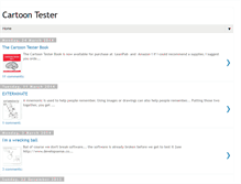 Tablet Screenshot of cartoontester.blogspot.com