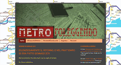 Desktop Screenshot of metropoleggendo.blogspot.com