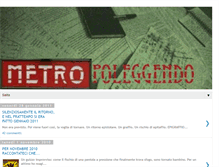 Tablet Screenshot of metropoleggendo.blogspot.com