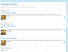 Tablet Screenshot of indulgeandenjoy.blogspot.com