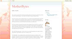 Desktop Screenshot of motherbytes.blogspot.com