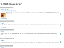 Tablet Screenshot of ikmaakallesnieuw.blogspot.com