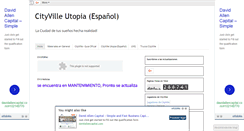 Desktop Screenshot of cvutopia.blogspot.com