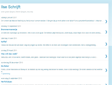 Tablet Screenshot of ilsevandervelden.blogspot.com