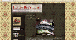 Desktop Screenshot of honeybeesbliss.blogspot.com