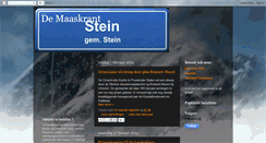Desktop Screenshot of demaaskrant.blogspot.com