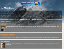 Tablet Screenshot of demaaskrant.blogspot.com