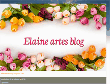 Tablet Screenshot of elaineartesblog.blogspot.com